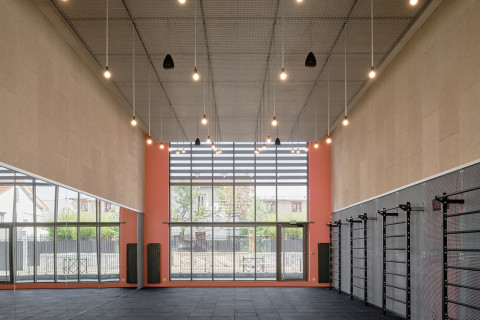 la salle de sport du club house