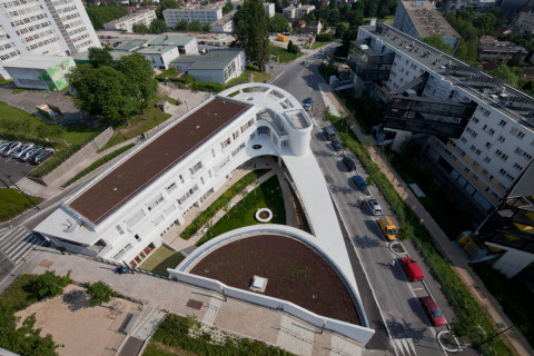 Construction du Centre Socio-Culturel de la Fontaine Gueffier à Bagneux (92)