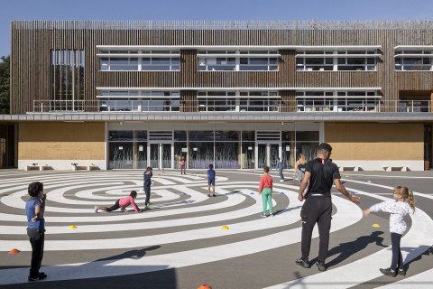Extension-restructuration du groupe scolaire Paul Langevin à Fontenay-sous-Bois (94)