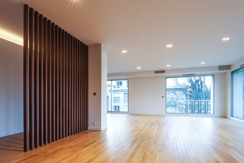 Rénovation lourde d'un appartement à Paris 17