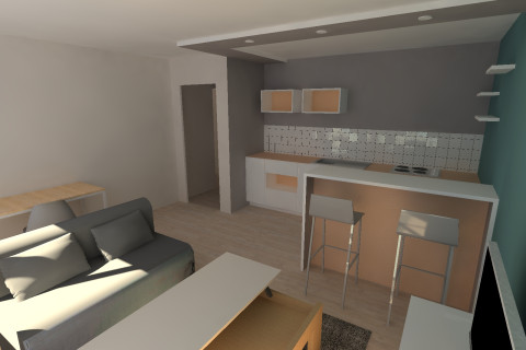 Rénovation et aménagement complet d'un appartement à vocation locative.