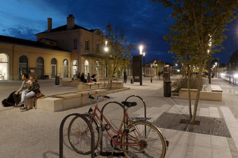 Aménagement du pôle d'échanges multimodal de la gare - Bourg en Bresse (01)