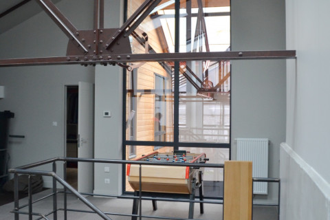 Rénovation d'une halle industrielle en loft à Saint Etienne
