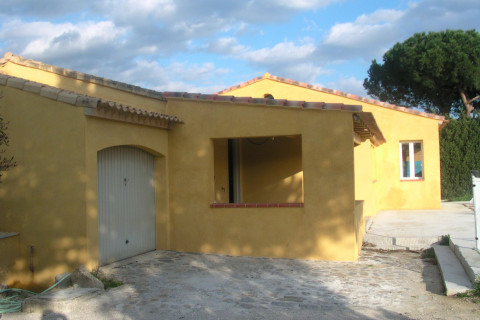 extension d'une maison individuelle Bormes-Les-Mimosas 2005
