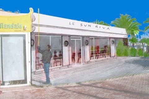 restaurant sur le port de l'Ayguade à Hyères (83)
