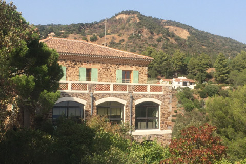 Maison Malbuisson façade sud vue mer