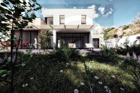 Vue de face façade Sud