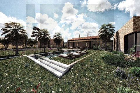 Vue depuis l'angle Sud-Est