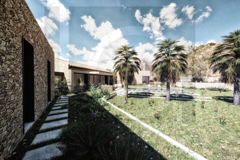 Vue depuis l'angle Sud-Ouest