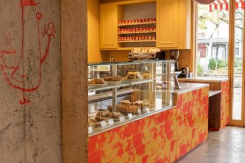 Espace boutique, vitrine traiteur