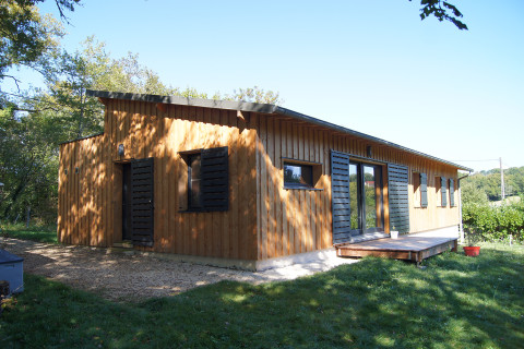 Maison d'habitation à ossature bois RT2012
