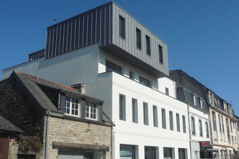 Immeuble bureaux rue Caïnain