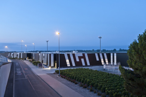 Aérogare à service simplifié, aéroport de Bordeaux-Mérignac (33)
