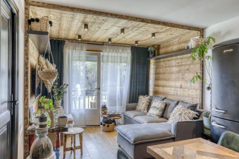 Rénovation d'un appartement dans une ambiance montagne 