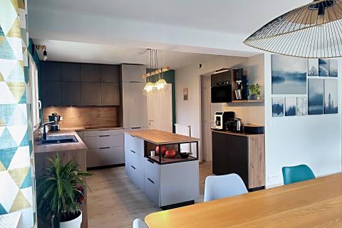 Rénovation d'un appartement rez-de-jardin
