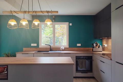 Rénovation d'un appartement rez-de-jardin
