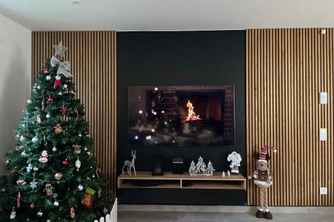 Rénovation d'un espace de vie dans maison de plain-pied