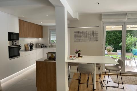 Rénovation totale d'une maison de 1990