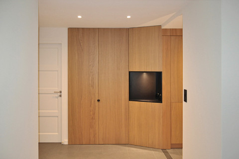 Appartement haut de gamme avec niche dans l'entrée