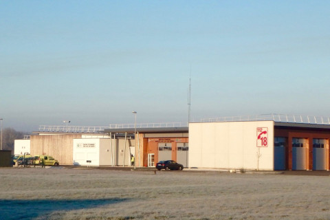 Centre de secours SDIS et centre technique - St Loup sur Semouse (70)