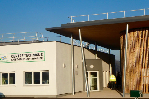 Centre de secours SDIS et centre technique - St Loup sur Semouse (70)