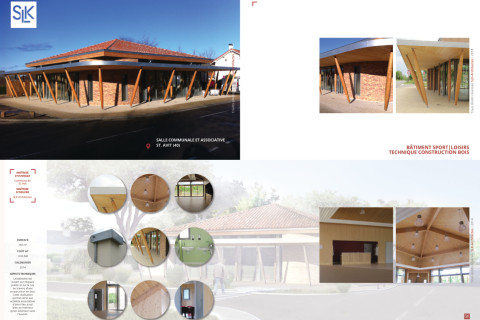 Salle communale et associative | ST. Avit (40) | SLK Architectes