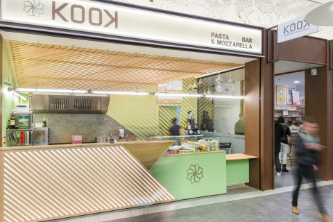 Le 9 | Création d'un point de vente Kook Bar à pâtes et mozzarella 