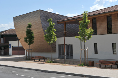Collège Simone de Beauvoir - Construction QEB salle polyvalente/extension collège