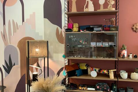 Espace de vente du concept store