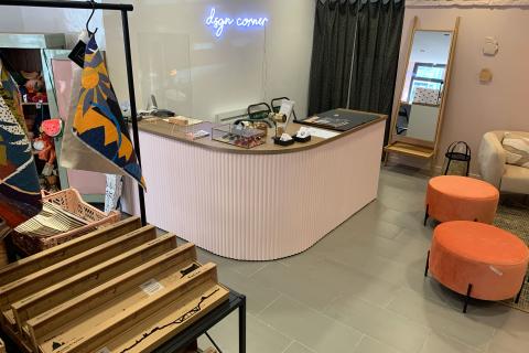 Mise en scène des produits déco