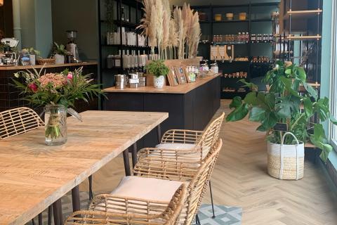 Intérieur de l'épicerie vrac