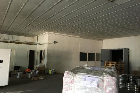 Mezzanine sous verrière