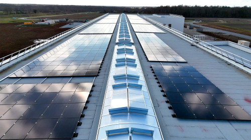 Usine de profilage à froid pour Soprema steel - Toiture