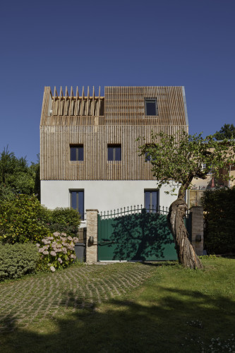 Surélévation d'une maison à Sèvres