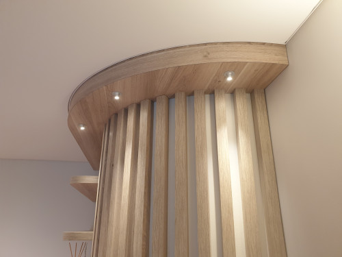 agencement casquette spot 