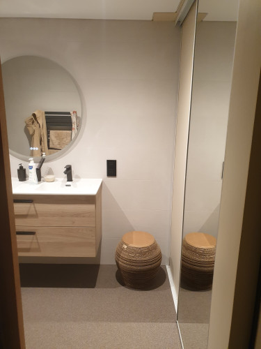 salle de bains rénovée