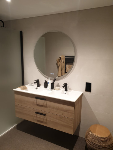 meuble vasque sur mesure salle de bains