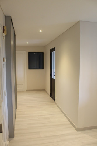 rénovation couloir appartement