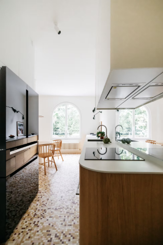 Cuisine ouverte : fluidité des usages, continuité des volume