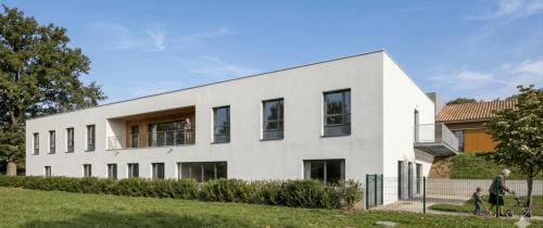 EHPAD de Saint-Lizier : extension contemporaine et loggia