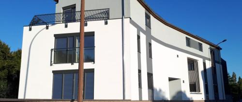 Résidence Courrier Sud, façade et balcons