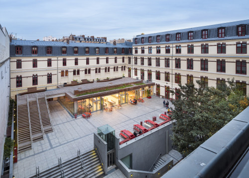 Paris IV Sorbonne, cafétéria Malesherbes