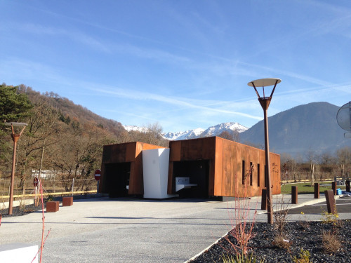 Aire de repos et sanitaires de Passy Mont Blanc - Autoroute A40