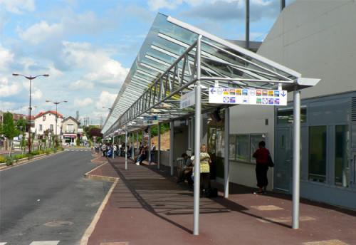 Terminal autobus à Villiers-sur-Marne
