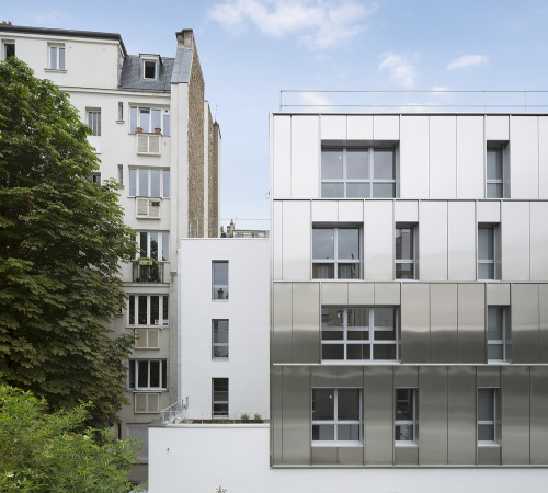Construction de 25 logements collectifs sociaux rue Nicolo, Paris (16e)