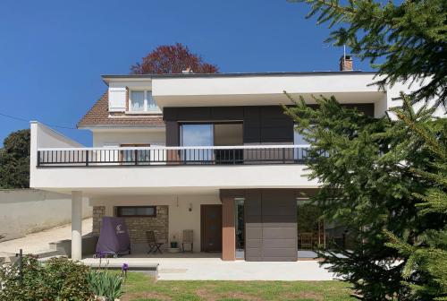 Facade de l'extension côté jardin