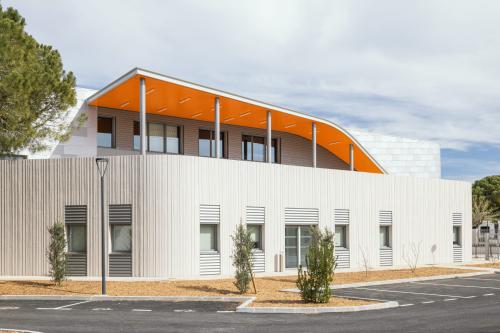 Halle Louis Marty - Vue arrière