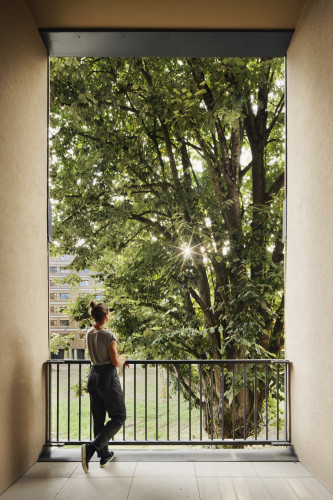 Résidence Joséphine Baker - Fenêtre urbaine sur le coeur 