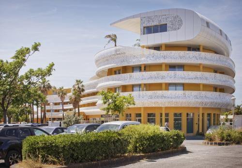 Le Vibes Resort vu de son extrémité 