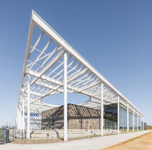 Usine Soprema Vue de jour ©Adrien Guitard
